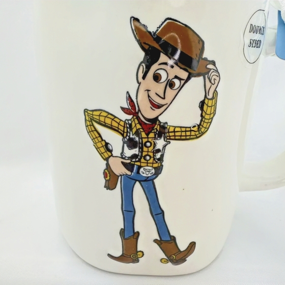 Rae Dunn, NWT, Disney Pixar, "Howdy" Toy Story Woody Mug, Artisan Collection - Picture 9 of 10